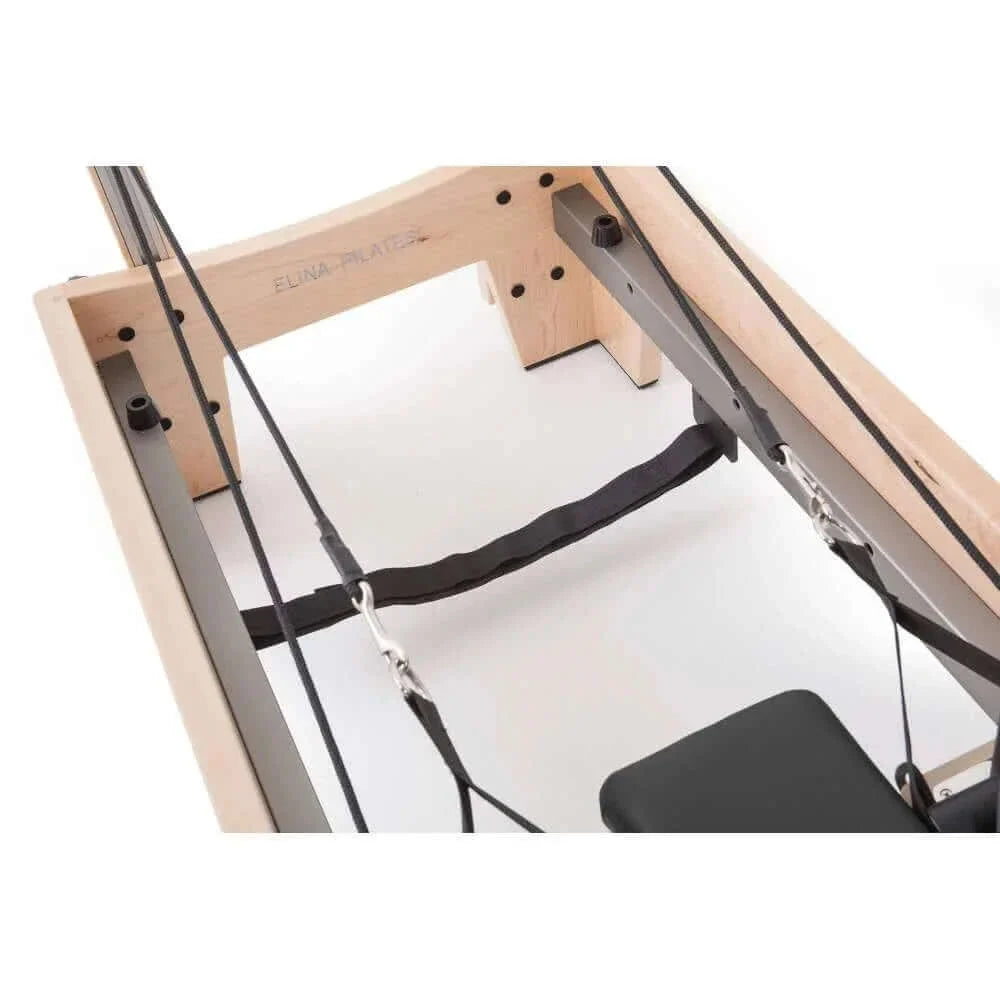 Reformer Pilates Élite en Bois pour Professionnels et Domicile