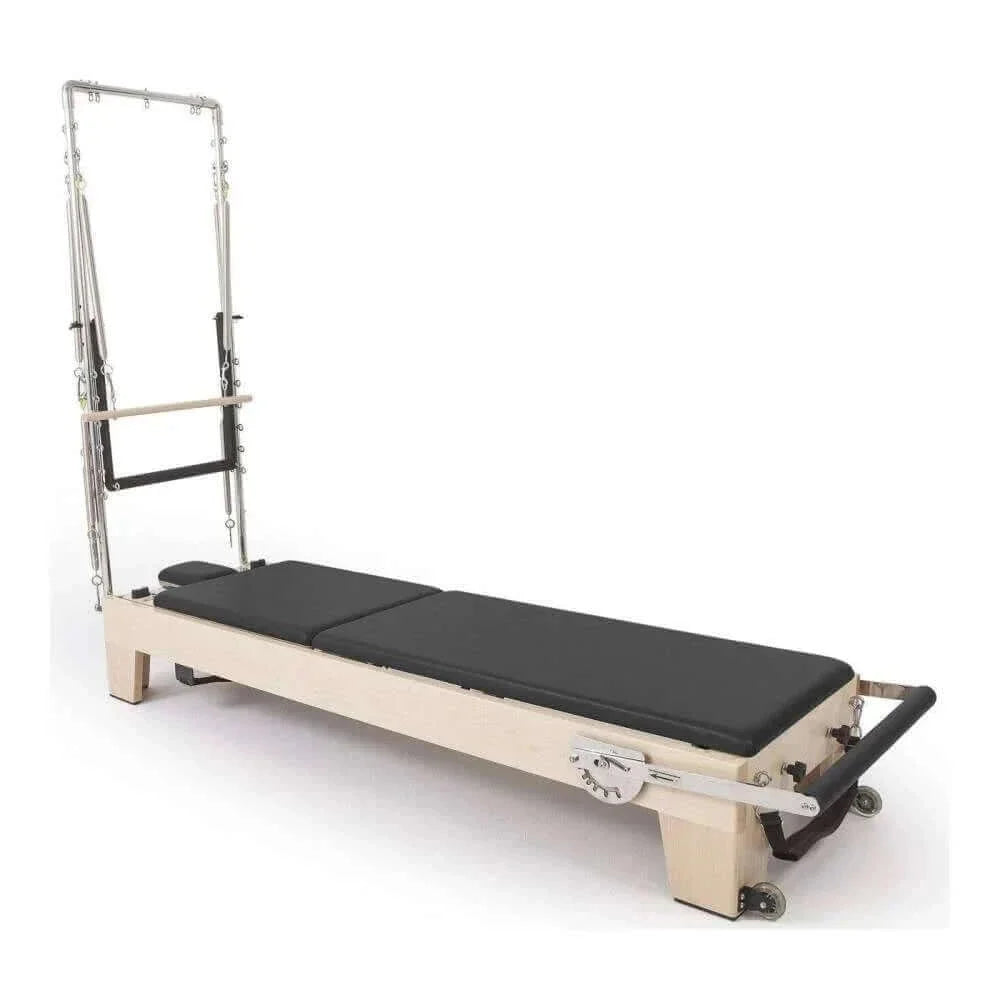 Reformer Pilates Elite en Bois avec Tour et Accessoires