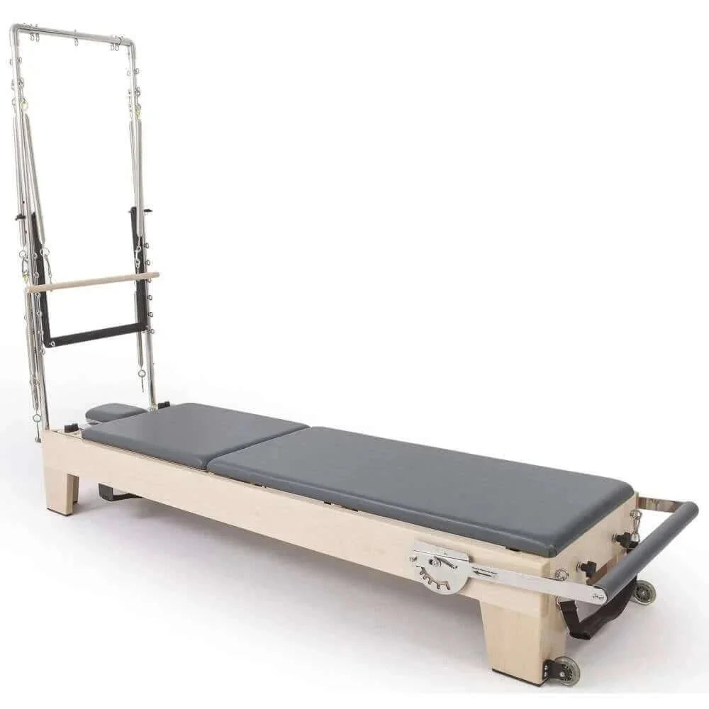 Reformer Pilates Elite en Bois avec Tour et Accessoires