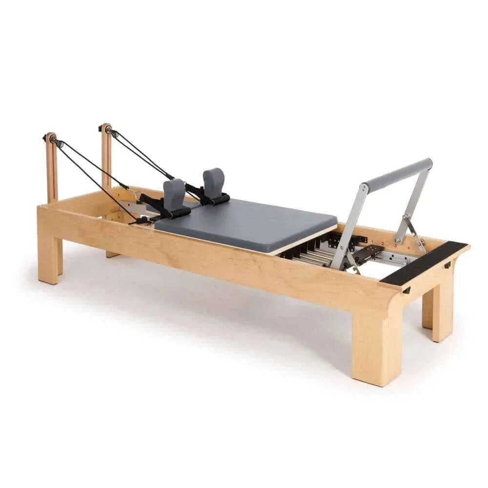 Reformer Pilates Bois Confort Studio et Maison - Équipé