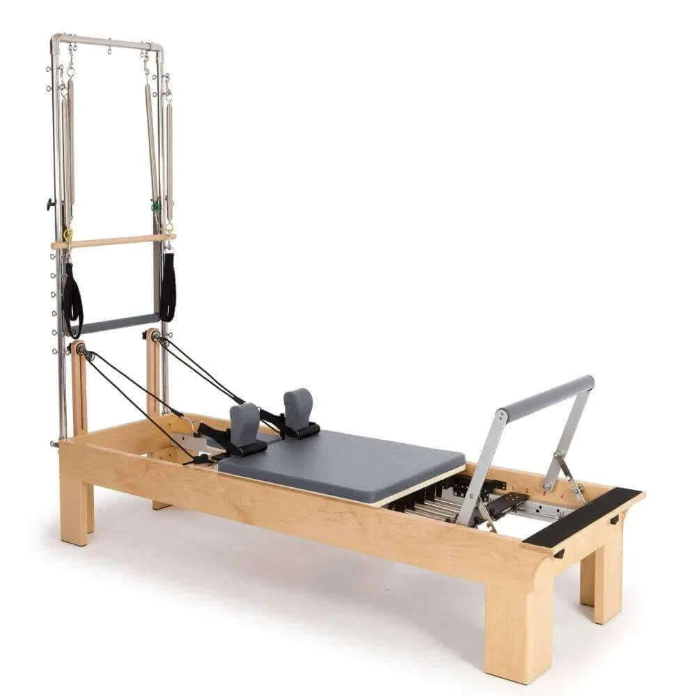 Reformer Pilates en Bois de Qualité avec Tour – Usage Polyvalent