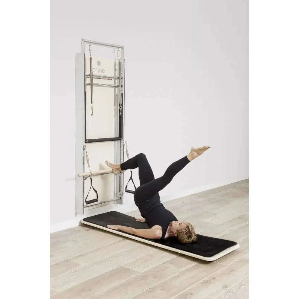 Pilates Reformer Complet 5-en-1 : Barre et Table Mat Incluses